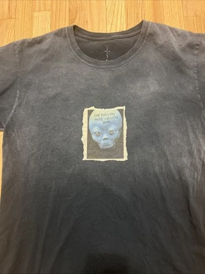 Camisa Travis Scott Ella Llena Mi Mente Con Ideas Cactus Jack Grande Asesino Desvanecerse! Foto 1 de 4