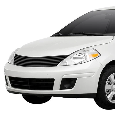 For Nissan Versa 2007-2011 APG 1-Pc Black 8x6 mm Horizontal Billet Main Grille Foto 1 de 4