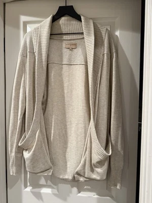 CÁRDIGAN LIGERO SLIM FIT HEMINGWAY Weston Jon Boucher talla M Crema Foto 1 de 4