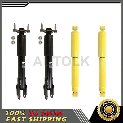 4 Amortiguadores delanteros traseros para GMC Sierra 3500 HD 6,0 L 2018 2017 2016 2015 2014 2013 Foto 1 de 4