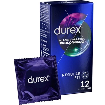 DUREX CONDOMS DUREX - VERLÄNGERTES VERGNÜGEN VERZÖGERT 12 EINHEITEN