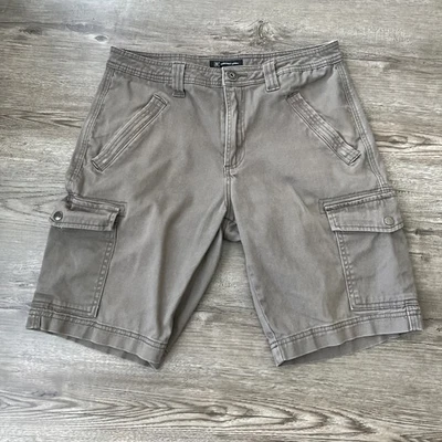 INC International Concepts Cotton Cargo Shorts Mens 30 Brown 10 Inch Inseam - Image 1 of 4