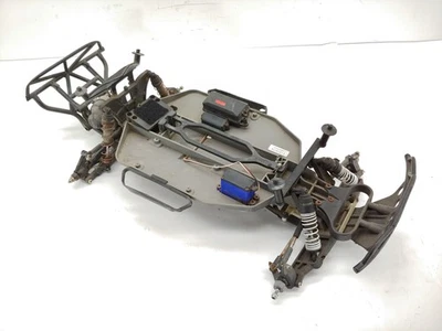 Traxxas Slash 2wd 1/10 Short Course Truck Roller Slider Chassis w/ Servo Used Ru - Image 1 of 4