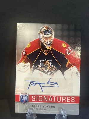 08-09 Upper Deck BAP Be A Player Signatures Tomas Vokoun Auto  Foto 1 de 2