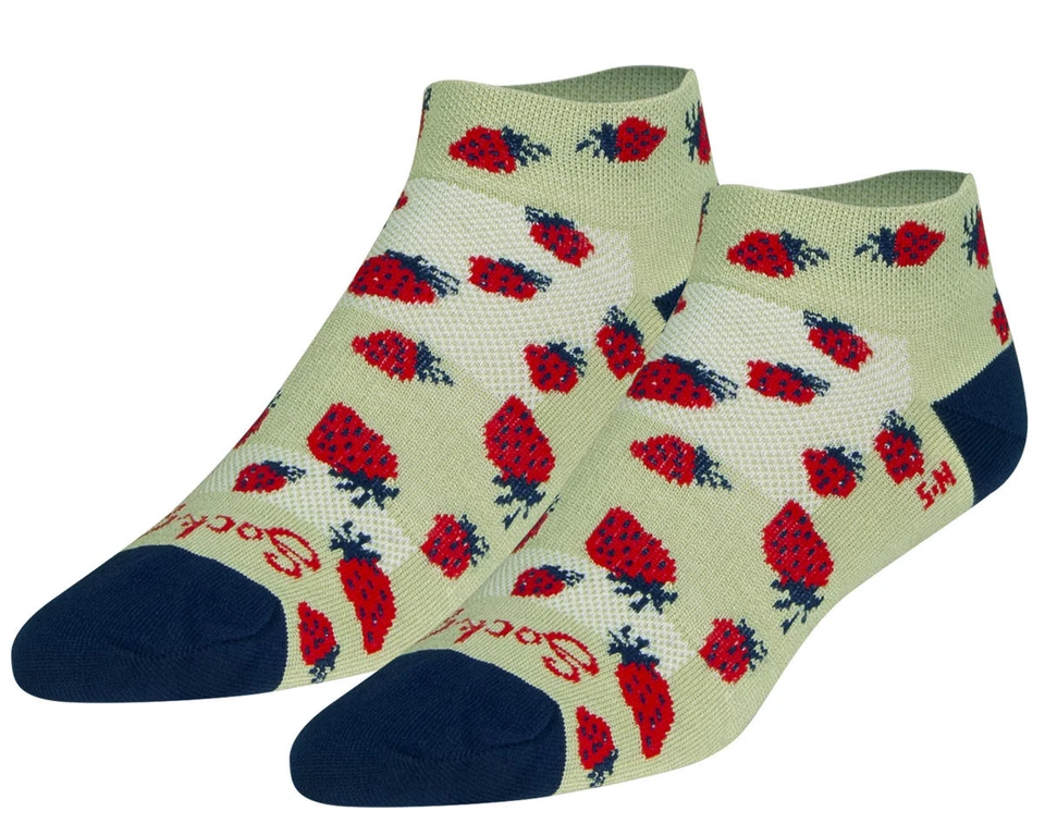 Sockguy Women's 1" Socks (Berry Blast) - Image 1 of 1