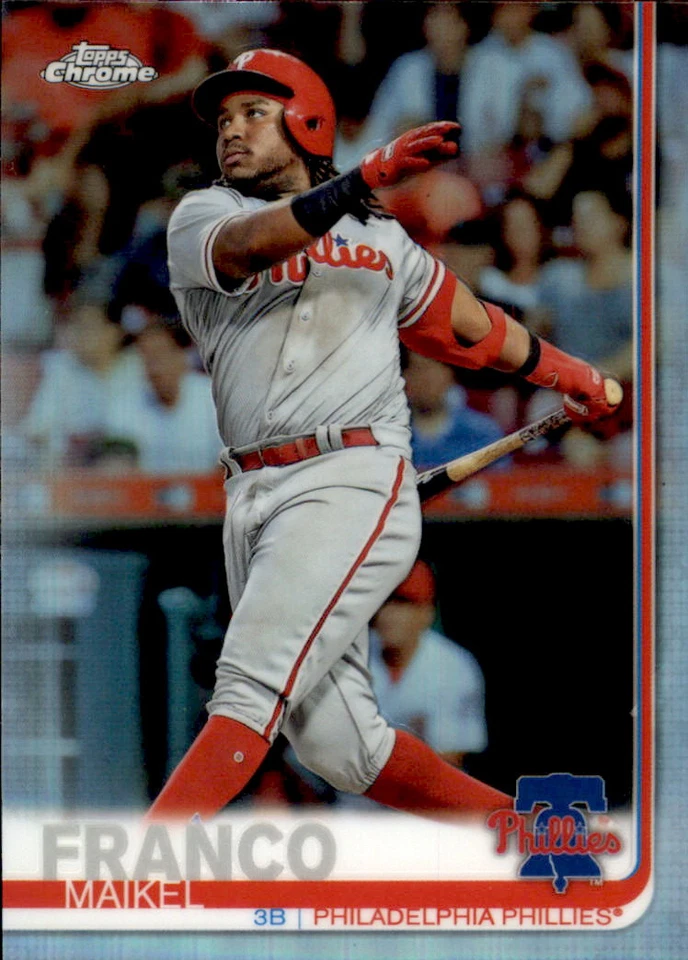 2019 Topps Chrome Baseball Refractor Parallel Singles - You Choose - Image 1 of 1