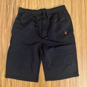 Pantalones Cortos de Gimnasio Spyder Jogger Negros Atléticos Gimnasio Entrenamiento Para Hombres Talla XL - Imagen 1 de 6