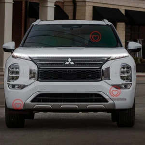 Grille Trim LED Hood Strip Lights DRL Decorative Lamps For Mitsubishi Outlander - Picture 1 of 11