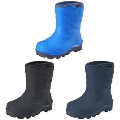 HISEA Kids Rain Boot Waterproof Non-Slip Outdoor Playing Garden Yard Mud Wellies - Image 1 of 4