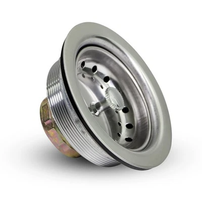 Fregadero de cocina Highcraft 9733 (3-1/2"" pulgadas) conjunto de drenaje de acero inoxidable con Foto 1 de 4