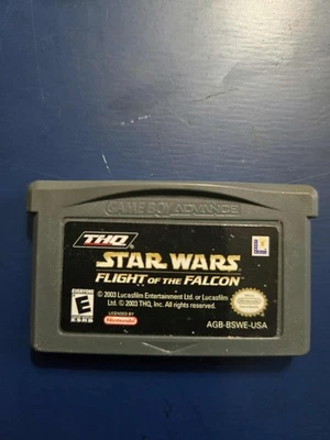 Star Wars: Flight of the Falcon (Nintendo GBA, 2003) Cartridge Only - Image 1 of 2