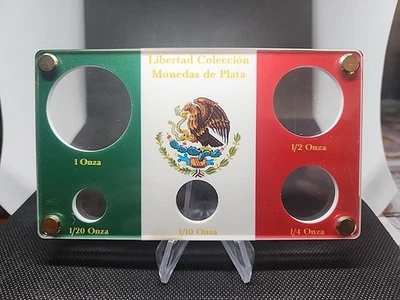 Juego de 5 monedas Libertad acrílico para plata Foto 1 de 4