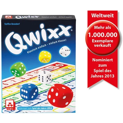 NSV Qwixx Würfelspiel (Spiel des Jahres 2013) - Bild 1 von 4