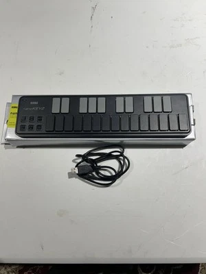 Korg NanoKey 2 Slim-Line USB Keyboard In Black  - Image 1 of 4