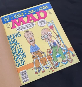 MAD Magazine No. 336 June 1995 Beavis & Butt-Head ER Lois Clark Rap Games - Picture 1 of 5