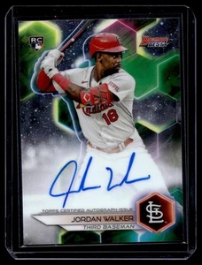 2023 Bowman's Best Base Auto Jordan Walker RC Auto St. Louis Cardinals #B23-JWA - Picture 1 of 2