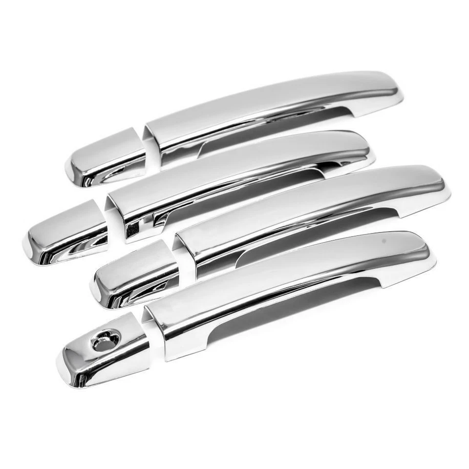 Cubierta de manija de puerta cromada para Nissan Altima Sentra Frontier sin llave inteligente Foto 1 de 1