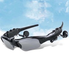 Wireless Bluetooth Sunglasses Headset Headphones Handfree For iPhone Samsung