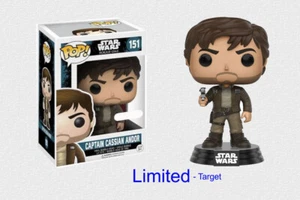 Funko POP! STAR WARS Vinyl Figur - Nr. # 151 Captain Cassian Andor Limited - OVP - Bild 1 von 1