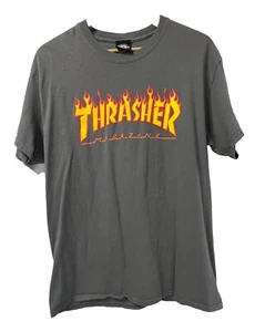 Vintage 90s Thrasher Pushead T-Shirt Gr. L Skateboard Skate Powell Peralta Zorlac - Bild 1 von 4