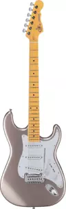 GUITARE ELECTRIQUE G&L TRIBUTE LEGACY SHORELINE GOLD TOUCHE ERABLE TLEG-SHR-M - Picture 1 of 2