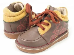 NIB LIVIE & LUCA Shoes Boots Kip Monkey Taupe Brown toddler 4 - Picture 1 of 1