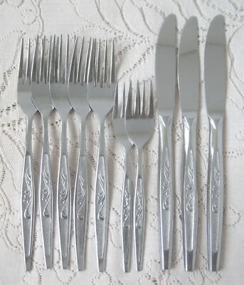 Lote de cubiertos de acero inoxidable CARLTON CAS1 CAS 1  Foto 1 de 4