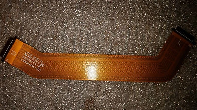 LCD VIDEO screen CABLE FLEX CONNECTOR for 10.1" LENOVO IDEATAB A7600-F A10-70 - Image 1 of 2