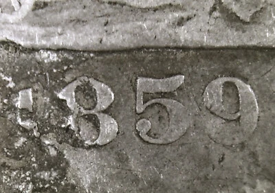 1859-O Silver Liberty Seated Dollar AU Details Low Mintage 360K - Image 1 of 4