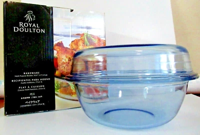 ROYAL DOULTON BAKEWARE "MULTI-PURPOSE ROASTER" ~ * 全新带盒 / 英格兰 ** — 第 1/4 张图片