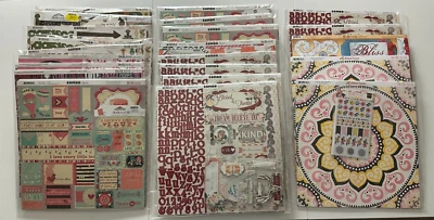 Bo Bunny 12 x 12 Homemade Scrapbook Kit-Variations Available-You Choose