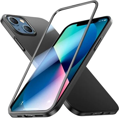 Full Protection Slim Case Compatible for iPhone 13 6 1 inch 2021  Ultra Thin  - Image 1 of 3