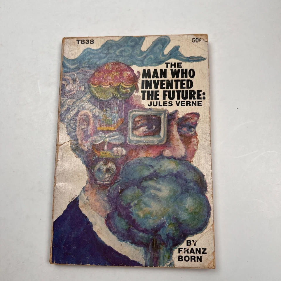 JULES VERNE: THE MAN WHO INVENTED THE FUTURE by Franz Born Scholastic Books PB Foto 1 de 4