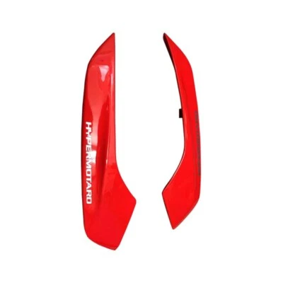 Para Ducati Hypermotard 821 2013-1 Rojo Superior Trasero Lateral Borde Carenado Cubierta Foto 1 de 4