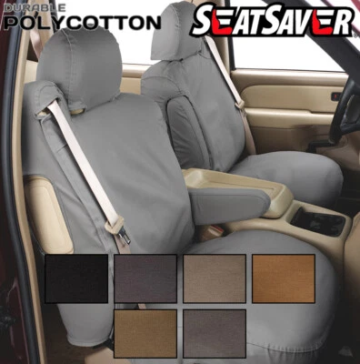 Covercraft Custom SeatSavers Polialgodón - Cucharones de primera fila - 6 opciones de color Foto 1 de 4