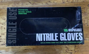 SCHWARZE Nitrilhandschuhe DICK 3 mil 1000 puderfrei (M) MASTERCASE - 🇺🇸 Medium - Bild 1 von 5