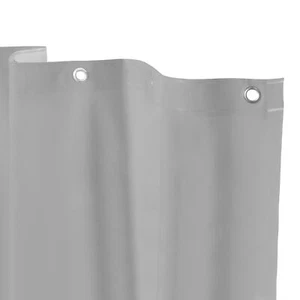 Waterproof PEVA Shower Curtain Liner Medium Weight with Rust-Resistant Grommets - Picture 1 of 8