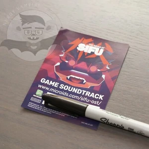 Sifu Collector’s Redemption Edition | Game Soundtrack Slip ONLY - Picture 1 of 3
