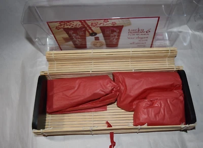 Juego de regalo de 3 piezas Lucky Brand Lucky number 6 spray perfume .5 gel de ducha + leche corporal Foto 1 de 4