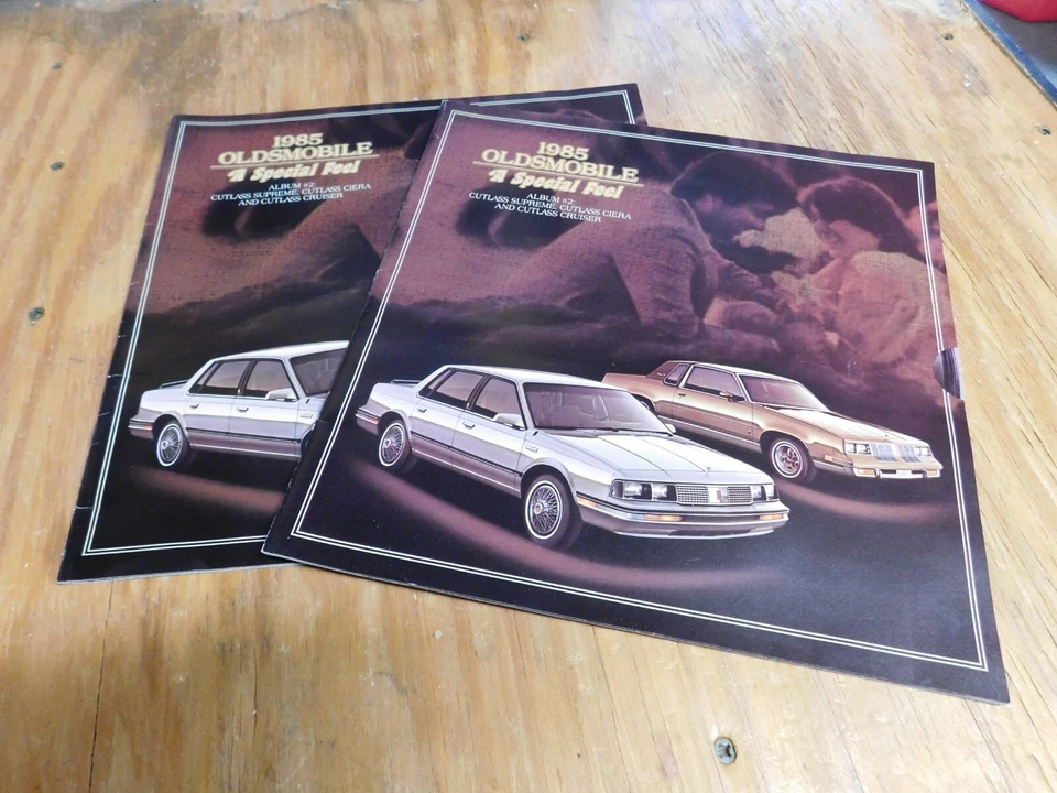 1985 Oldsmobile Cutlass Supreme, Ciera &  Cruiser Sales Brochure Literature  - Image 1 of 1