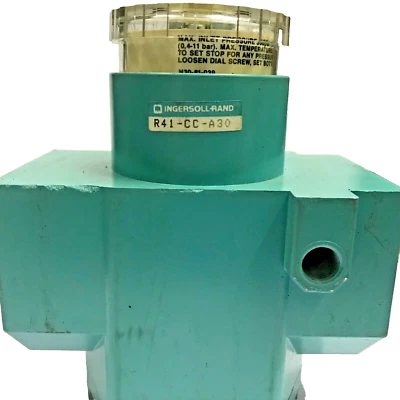 Regulador de aire con esfera bloqueable Ingersoll Rand serie R41 R41-CC-A30 2" 0...160 psi Foto 1 de 4
