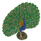 Children Toy Peacock Ornament Peacock Model Christmas Office Gift For Home FD5