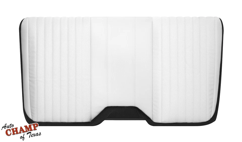 Pontiac Firebird 1994 transmisión automática asiento trasero inclinado cubierta de asiento de cuero blanco Foto 1 de 4