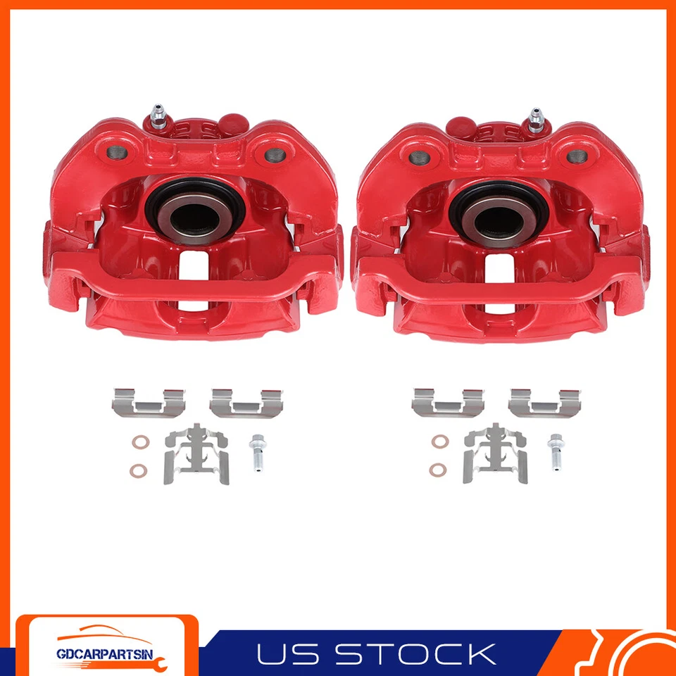 Par de pinzas de freno traseras con soporte para Chevrolet Silverado 1500 1999-2002 Foto 1 de 1