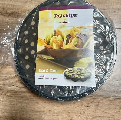 Mastrad Top Chips Maker & Food Slicer Kit Fat-Free Crispy Chips In Microwave NEW - Image 1 of 4