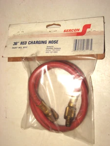36" (3') Red AC Charging Hose, SERCON # 8117 - Picture 1 of 2