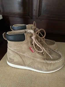 Zapato bota Levi's 501 de gamuza con cordones para niños talla 1 - Imagen 1 de 8