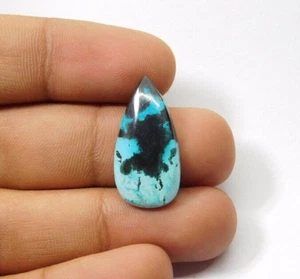 Natural Chrysocolla Azurite Malachite Cabochon Loose Gemstone 14 Cts ME-9544 - Picture 1 of 2