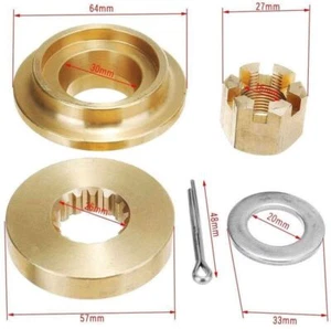 Kit de herrajes de hélice fueraborda para Suzuki DF 60 70-140hp 15 dientes de hélice - Imagen 1 de 2