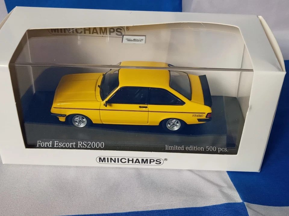 Ford Escort II RS 2000 de 1976  1/43  Minichamps  limitée à 500 exemplaires - Photo 1/1